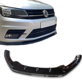 Vw Caddy 2010-2015 - Front Splitter Spoiler Lip - Gloss Black